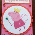 Peppa Pig card