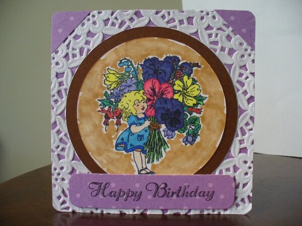 Pretty Birthday Card