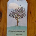 April Tag Tree and Quote