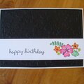 Tropical Birthday card