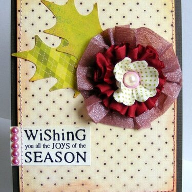 Seasonal Joys card