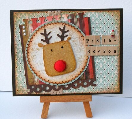 Reindeer card