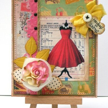 Handbags and Gladrags card