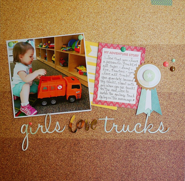 [Paper Camellia] Girls Love Trucks