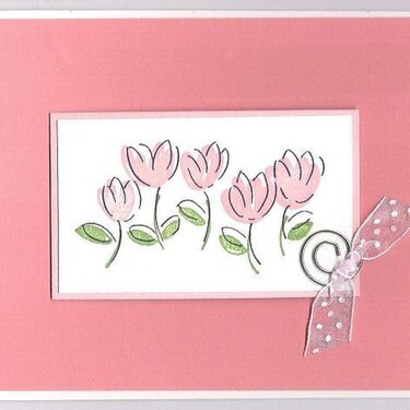 Tulip Note Card 