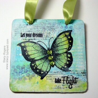 Let Your Dreams Take Flight altered coaster