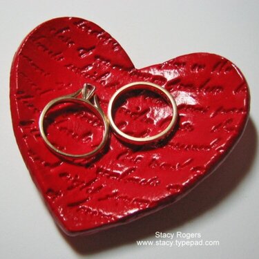 Heart Shaped Ring Holder