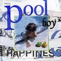 happy pool boy
