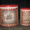 Altered Vintage Metal Canisters~See Before and After!!