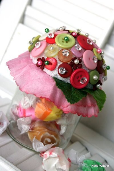 ~Flower Candy Jar~1st Grade Mom&#039;s Day gift- maybe?