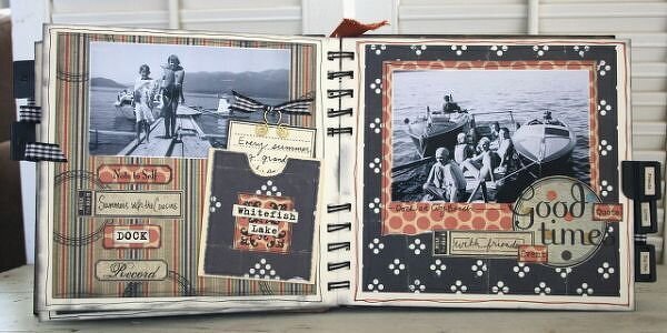 ~Vintage Lake Book~ 7Gypsies - Heritage Challenge #8