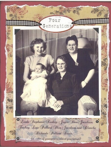 4 Generations of Strong Women