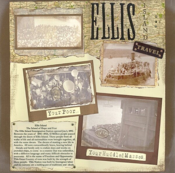 Journey-Ellis Island*Will share pictures*