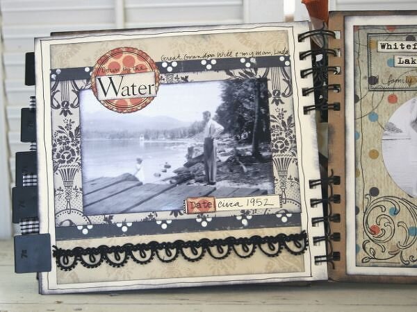 ~Vintage Lake Book~ 7Gypsies - Heritage Challenge #8