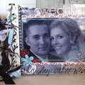 ~our Wedding~  Page Frames Clear Acrylic Mini-Album