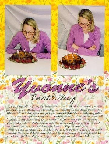 Scrapbooking the Night Away / Yvonne&#039;s Birthday