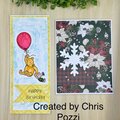 January 2024 Christmas card prep &sketch