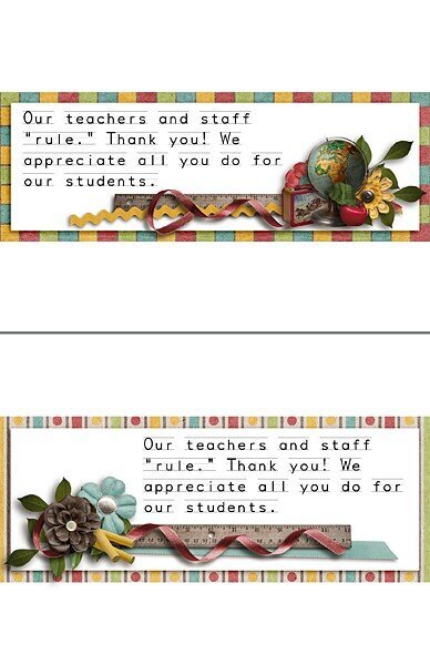 Teacher Appreciation Candy Bar Labels