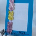 Picture frame with sparkle