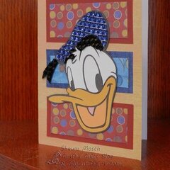 Donald Duck Card - perfect for Disney fans!
