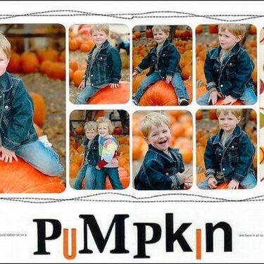 I&#039;d rather sit on a Pumpkin.....