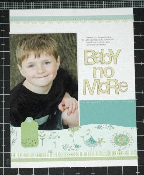 Themed Projects : Baby No More