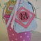 Monogram Tags (Cuttlebug)