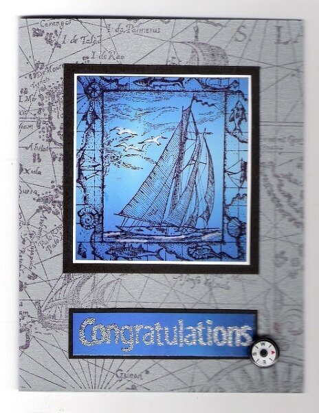Sailing Card - Congratulations