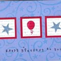 Patriotic Birthday Card