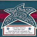 4th of July Star Card