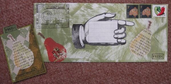 Mail Art Envelope and ATCs