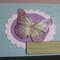 Butterfly Birthday Card - Cuttlebug