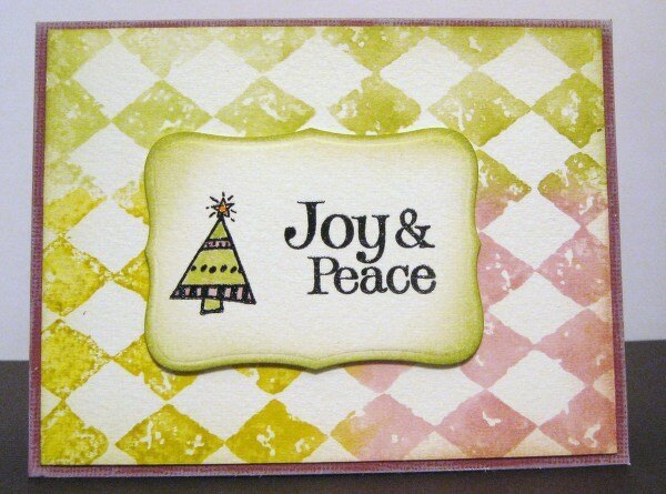 Joy&amp;Peace Christmas Thinking Inking