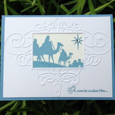 Christmas All Year April Embossed