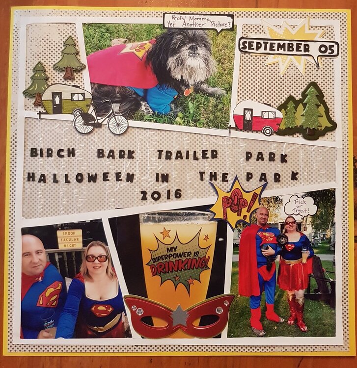 Birch Bark Trailer Park - Halloween in the Park, 2016