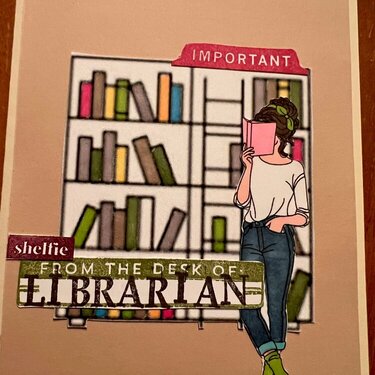 Congrats On the New Job - Librarian