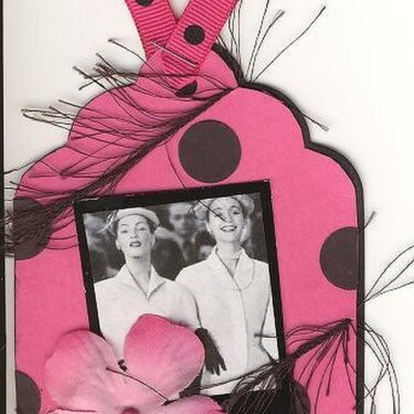 Pink Tags & Mother's Day Card