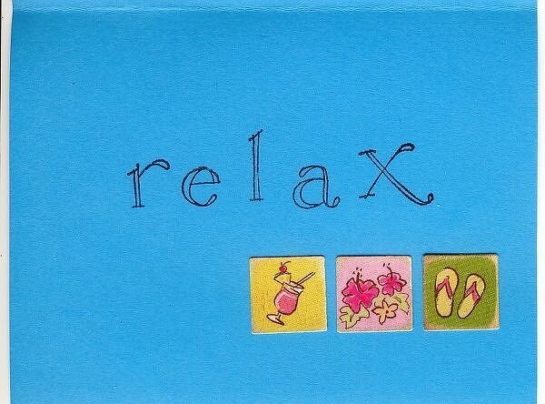 Relax - Post a Card Challenge