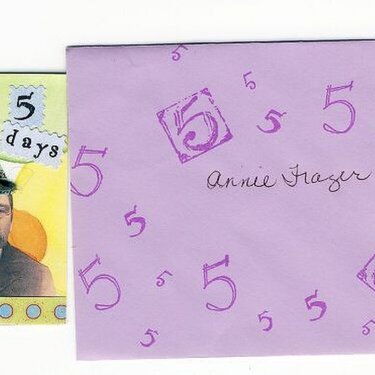 Birthday countdown ATCs and envies