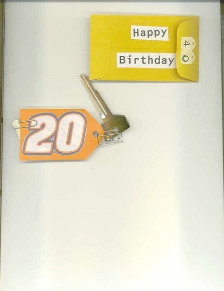 NASCAR Birthday Card