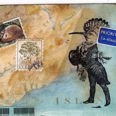 Nick Bantock style post cards