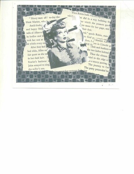 I love lucy cards -- scraplift  from Laurel Jean