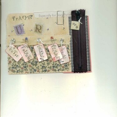 File folder card for Tracyfp with zipper