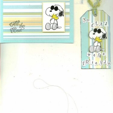 Snoopy Inspired work