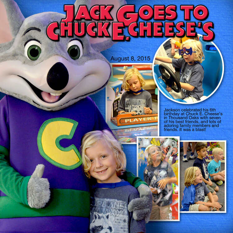 Jack Goes to Chuck E. Cheese