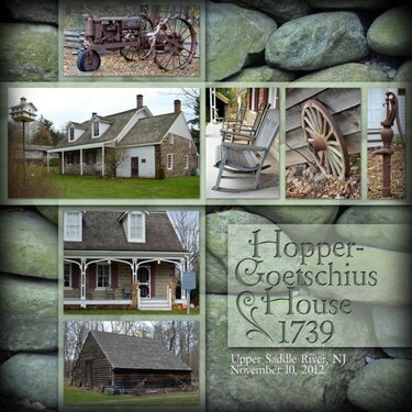 Hopper Goetschius House 1739