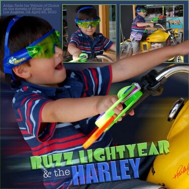 Buzz Lightyear &amp; the Harley