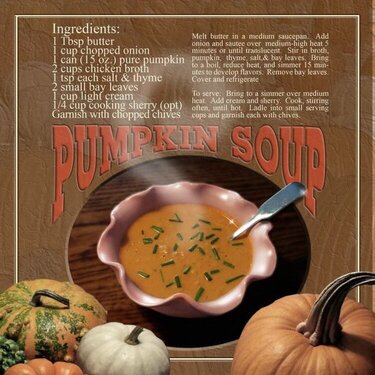 Pumpkin Soup *Digital Recipe Challange