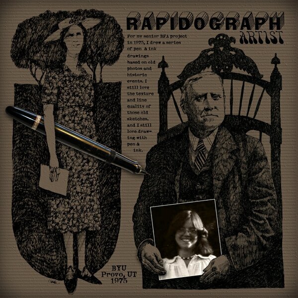 Rapidograph Artist (Redux)