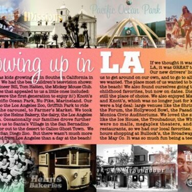 Growing Up in LA  *Revised & Updated!